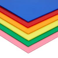 Metacrilato de Extrusión en Colores
