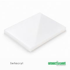 Placa de metacrilato de colada SETACRYL® LED de 3050 x 2030 x 3 milímetros opal brillo 17000