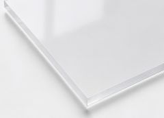 Placa de poliestireno 2000 x 1200 x 2 mm incoloro mate/brillo