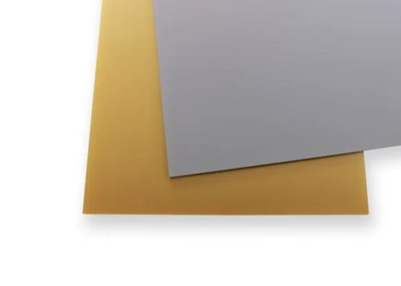 Placa de metacrilato de Colada IRO Aluminio GREENCAST® 2030 x 1540 x 5 mm brillo 4785